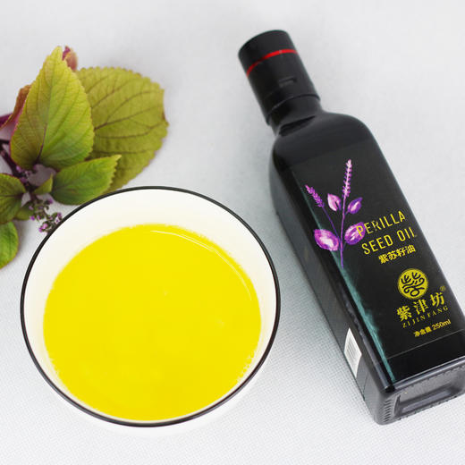 紫津坊紫苏籽油250ml*2瓶礼盒装 商品图2