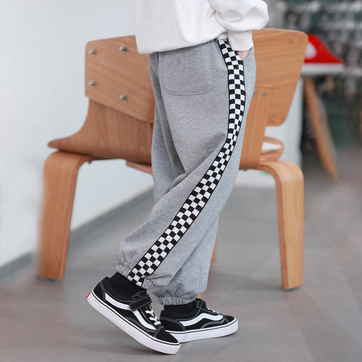 【综合】龙之涵  儿童春季休闲裤酷版卫裤 中大童加厚休闲裤 婴幼儿A类标准 商品图2