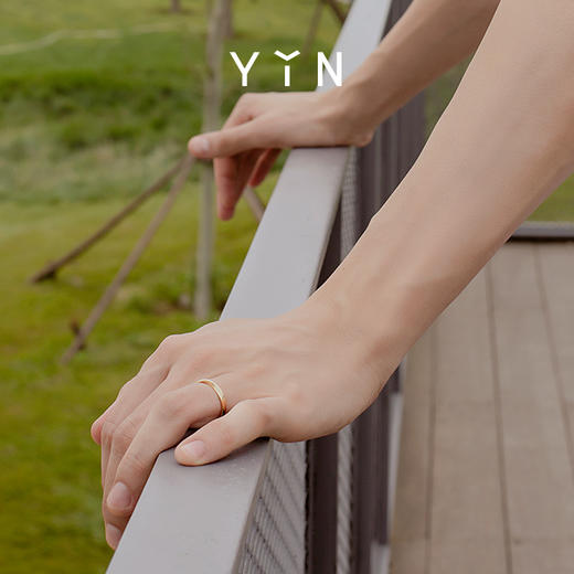 「隐」系列18K金莫比乌斯宽1.8/3.0素金戒指 商品图11