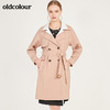 oldcolour春季新款简约气质挺括中长款基础款风衣外套女N11047132 商品缩略图0