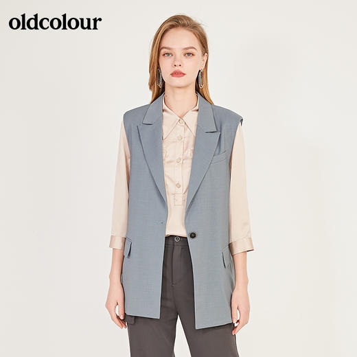 oldcolour2021春季马夹女N13032301 商品图1
