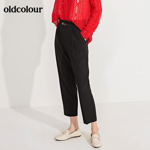 oldcolour2021春季新品休闲裤女GN11073628 商品图2