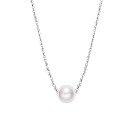 美裕 【婉约】银925淡水链坠8-9mm白105126 商品图0