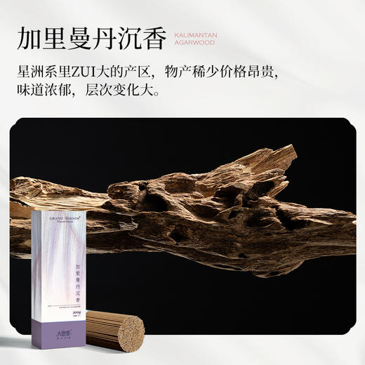 【大智慧】加里曼丹海南沉香200g 商品图4
