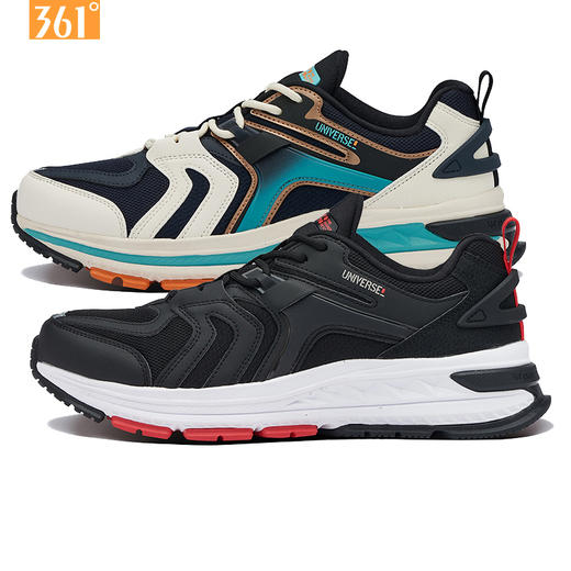 361度运动鞋防滑高弹软底2022春透气轻便休闲跑步鞋572212209 商品图0