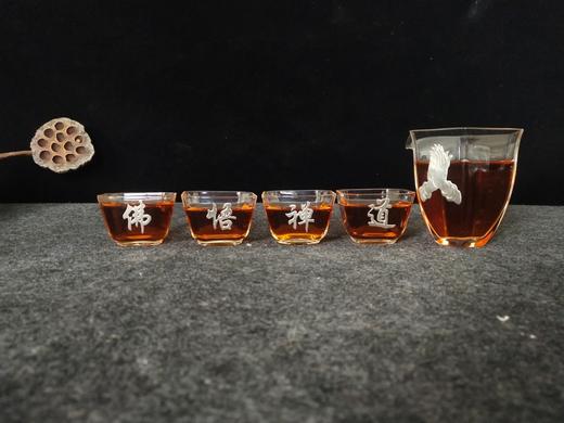 华艺银坊 佛系五件套 家用茶具 客用茶具 商品图0