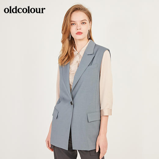 oldcolour2021春季马夹女N13032301 商品图3