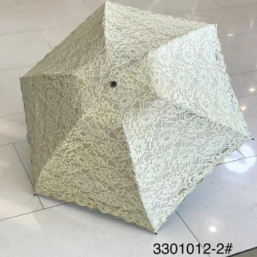 优品堂《唯美秋意》三折双层彩胶降温防紫外线伞 商品图1