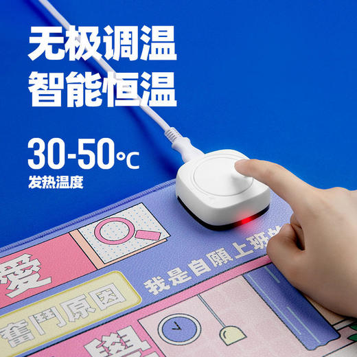 极地物种打工人加热鼠标垫取暖神器JDWZ 商品图2