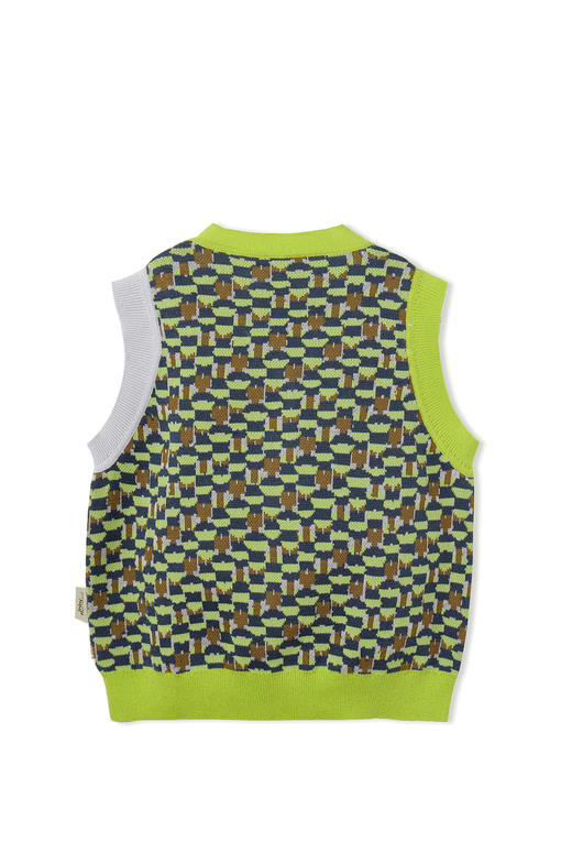 江南布衣婴童 22年春装新品 毛衫马甲 YM1382490 商品图4