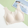 TG-TG02S136夏季桑蚕丝无尺码背心式无钢圈文胸无感真丝内衣无钢圈 商品缩略图4