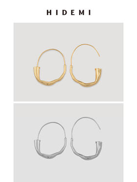 HIDEMI 行囊系列｜简约设计感耳环