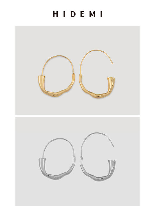 HIDEMI 行囊系列｜简约设计感耳环 商品图0