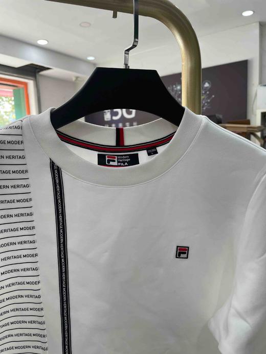 FILA 斐乐2021秋冬新休闲卫衣针织套头衫女F11W111208FWT 商品图3