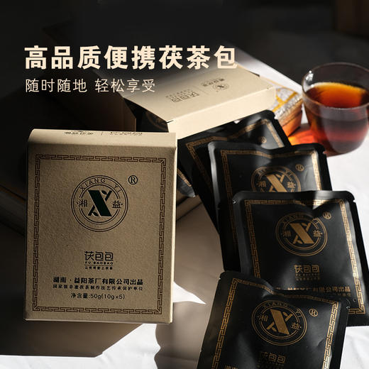 黑茶丨湘益 2021年 茯包包 50g/盒 商品图2