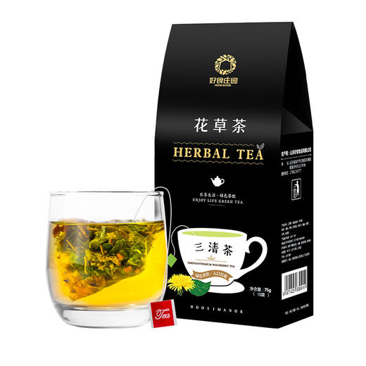 【好食庄园】盒装三清茶 5g*15袋  苦乔决明子 水果花茶 商品图0