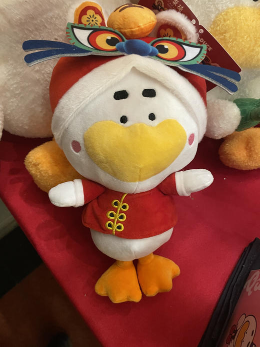 【160周年股东专享】萌宝鸭虎头公仔 商品图0