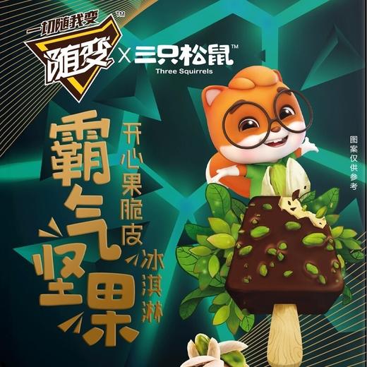 蒙牛随变霸气坚果榛子开心果脆皮冰淇淋雪糕冰激凌三只松鼠15支 商品图3