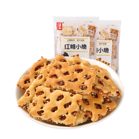 红糖小脆108g*5袋装 山西特产蜂巢饼休闲零食红糖薄脆饼干