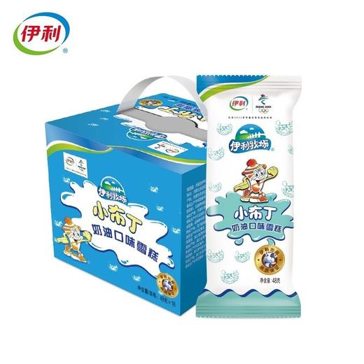 伊利牧场大布丁   小布丁奶油口味冷饮冰激凌冰淇淋经典雪糕整箱60g*40支 商品图3