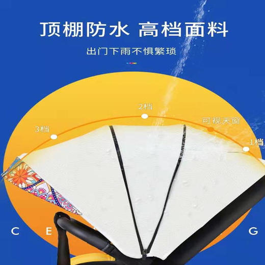 2021【新】youbi小黄蜂婴儿推车可坐可躺高景观双向折叠LWSQ 商品图1