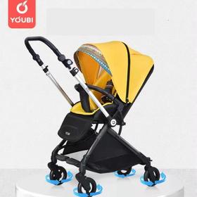 2021【新】youbi小黄蜂婴儿推车可坐可躺高景观双向折叠LWSQ