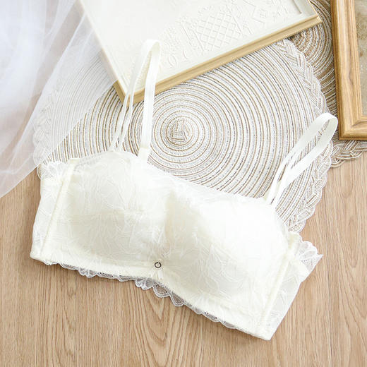 TG-TG02S147性感蕾丝抹胸文胸防走光抹胸式真丝文胸夏季调整型内衣 商品图5