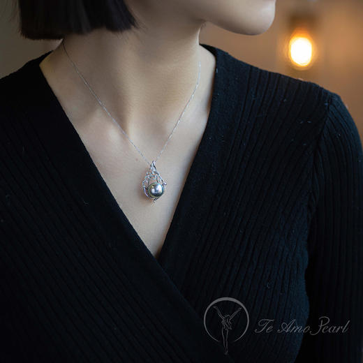 【盛夏】大溪地黑珍珠吊坠 商品图1