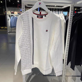 FILA 斐乐2021秋冬新休闲卫衣针织套头衫女F11W111208FWT