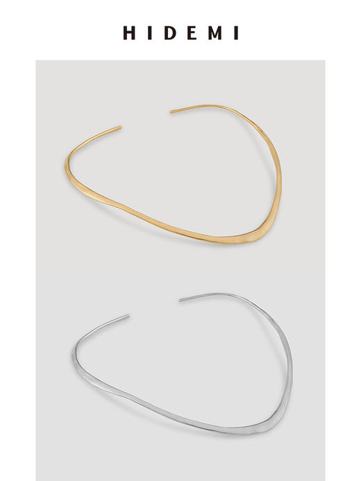 HIDEMI 行囊系列｜纯银设计感项圈 商品图0