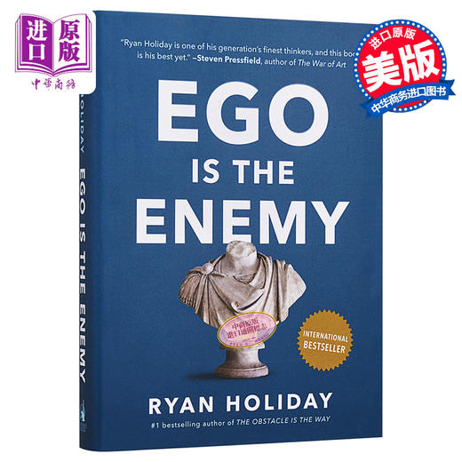 【中商原版】绝对自控 硬派自我管理手册 英文原版 Ego Is The Enemy Ryan Holiday Portfolio 商品图0