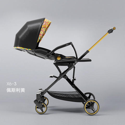 playkids普洛可X6-3带遮光罩 双向可坐可平躺高景观溜娃神器 商品图1