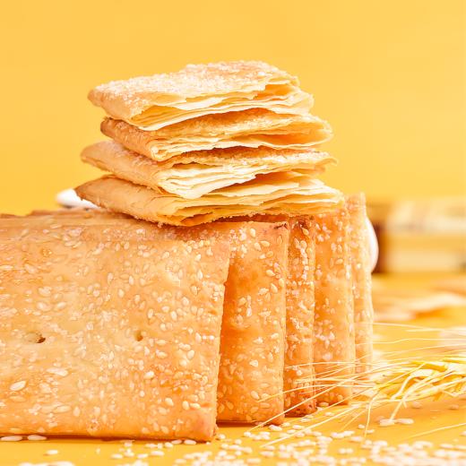 海玉千层脆2000g整箱1000g山西特产早餐千层酥薄脆饼干办公室零食