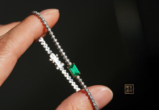 沃顿绿祖母绿手链 商品图2