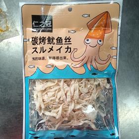 仁之冠碳烤鱿鱼丝70克