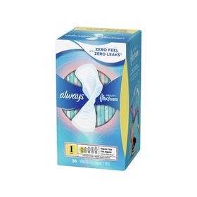 【保税仓】美国ALWAYS护舒宝Infinity系列护翼液体卫生巾无香型1号日用36片/盒