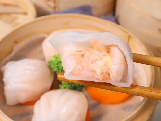 虾饺水晶虾饺皇港式速冻广式早茶点心虾仁虾皇饺冷冻早餐儿童包邮 商品图2