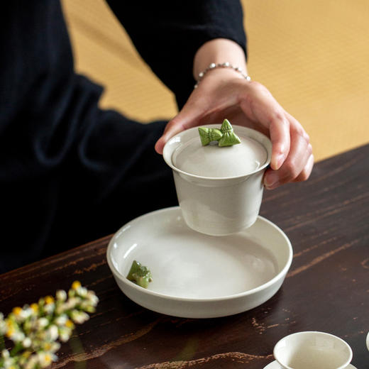 粽子盖碗+干泡壶承 商品图1