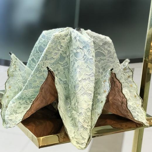 优品堂《唯美秋意》三折双层彩胶降温防紫外线伞 商品图9