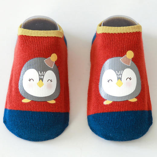 【2双装 无骨缝合 透气舒适】春秋新款宝宝袜子防滑婴儿地板袜可爱印花新生儿学步袜 商品图9