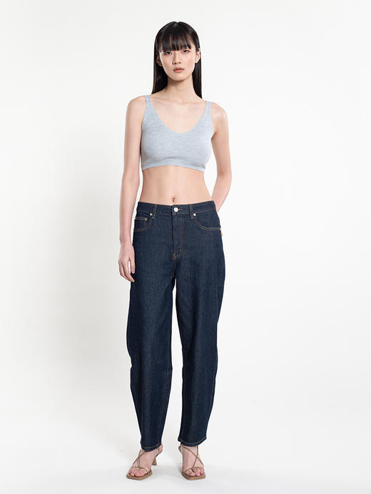 2022羊绒混纺双股12针织短款吊带背心 商品图1