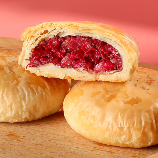 云南中华老字号鲜花饼桂美轩云南特产玫瑰鲜花饼枚零食糕点鲜花饼盒装 商品图3