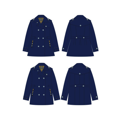 渝北幼儿园-棉风衣 商品图0