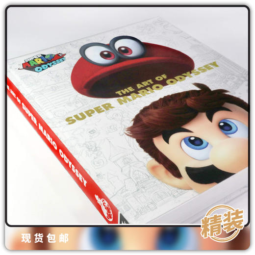 合集 超级马力欧 奥德赛艺术集 精装 Super Mario Art Of Super Mario Odyssey 商品图3