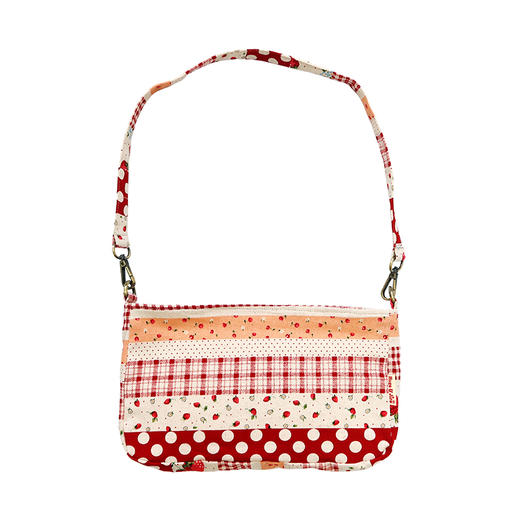 HUJI祤集Butter单肩包插画几何小草莓 商品图1