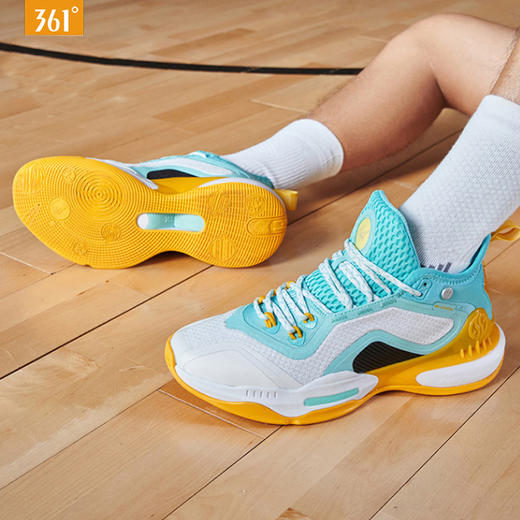 361度阿隆戈登AG2篮球鞋男鞋实战外场耐磨缓震运动鞋572211109 商品图2