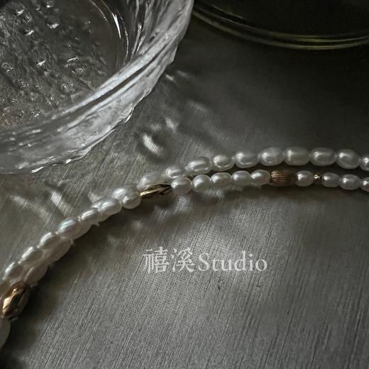 禧溪珠宝 卡萨布兰卡 亮白极细叠戴细米链 商品图3