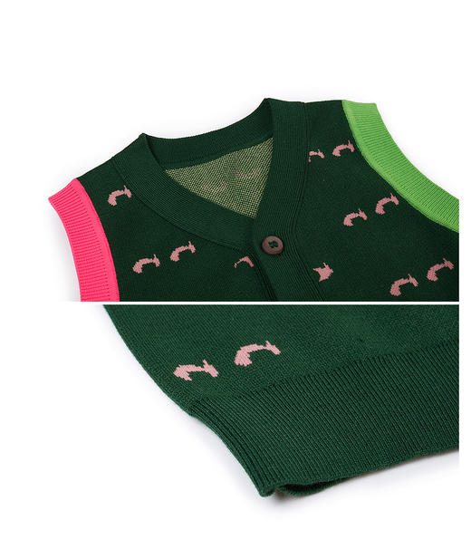 江南布衣婴童 22年春装新品 毛衫马甲 YM1382490 商品图5