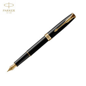 派克卓尔纯黑雅致金夹墨水笔