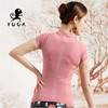 壁虎瑜伽【2202SY149】圆领瑜伽短袖（无胸垫）【七十二小时发货】 商品缩略图3